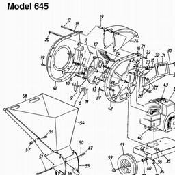 LAWNFLITE (1990) 240-685-611 POWER VAC  spare parts