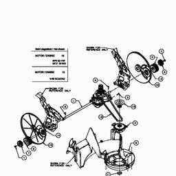 MTD SPK 53 HW spare parts