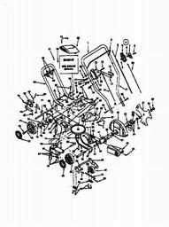 MTD E 400 spare parts