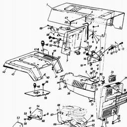 LAWNFLITE (1991) 141-848J611/828 spare parts