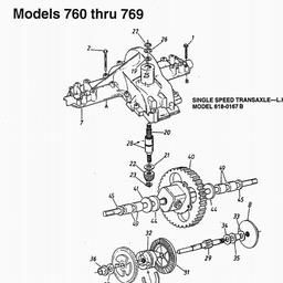 MOWMASTER (2000) RH125 / 13C3760N659 spare parts