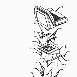 CUB CADET HDS 2205 spare parts