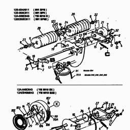 Yard-Man YM 5018 R spare parts