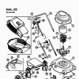 MTD 48 E spare parts