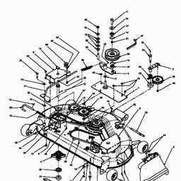 CUB CADET Z-Force 44 spare parts