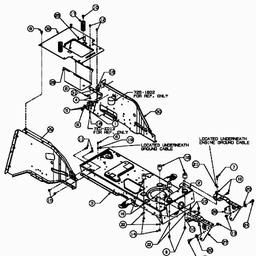 CUB CADET CC 1000 RD spare parts