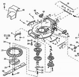 LawnFlite-Pro 553HWS (2006) spare parts