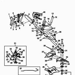 MTD 890 spare parts