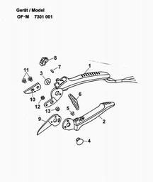 Wolf-Garten OF-M spare parts