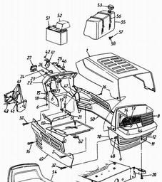LAWNFLITE (1994/1995) 24-630 / 244(5)635 spare parts