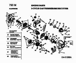 MTD 790 M spare parts