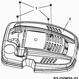 Bolens BL 5053 SP spare parts