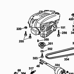 Wolf-Garten OHV 3 spare parts