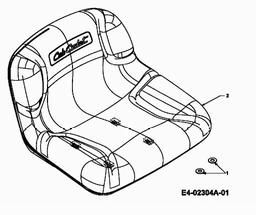 CUB CADET CC 1527 spare parts