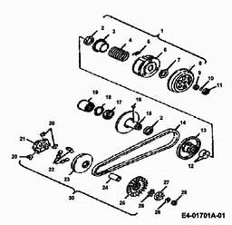 CUB CADET SP 100 spare parts