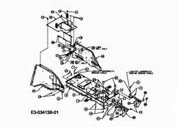 CUB CADET CC 1000 RD spare parts