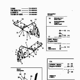 Yard-Man YM 5032 TH spare parts