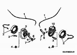 CUB CADET SP 50 spare parts