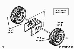 Yard-Man E 5 E 3 F spare parts