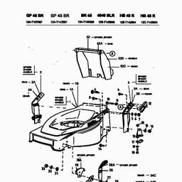 Gutbrod HB 48 R spare parts