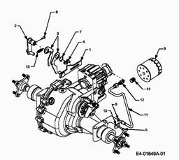 CUB CADET HDS 2205 spare parts