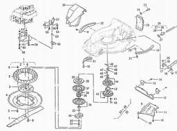 LawnFlite-Pro MODEL 448HW (LM484HX) 19" MOWER spare parts