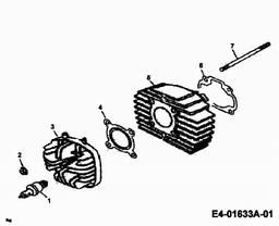 CUB CADET Miniquad 50 spare parts