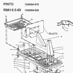 MOWMASTER (2001) DX60 / 13A6064-678 spare parts