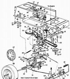 LAWNFLITE (1992) 132-686F611/686 spare parts