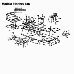 MTD 16/107 spare parts