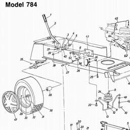 LAWNFLITE (1988/1989) 139-784-611 spare parts