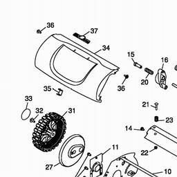 Wolf-Garten TC 38 M spare parts
