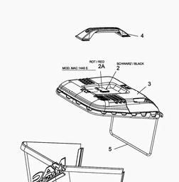 Mac Allister 1440 E spare parts