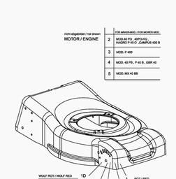 MTD 40 PB spare parts