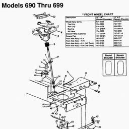 LAWNFLITE (2001) 806 / 13AO698G678 spare parts