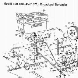 AGRIFAB (2001) 45-01871 / 190-438-000 spare parts