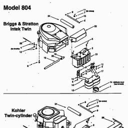 Yard-Man AH 8200 spare parts