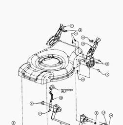 MTD 4660 SPKHW spare parts
