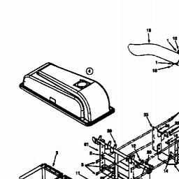 MTD 800 Autodrive series,deck 46"/117cm,from 1999 spare parts