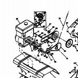 Yard-Man FTR 500 spare parts