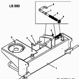 MTD LS 550 spare parts