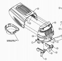 Bolens BL 185/105 H spare parts