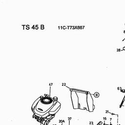 MTD GE 45 spare parts