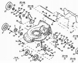 LawnFlite-Pro (2005) 553HWS-HST spare parts