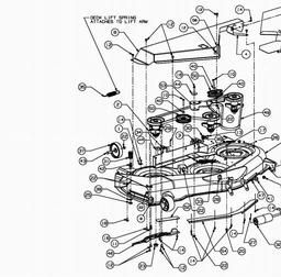CUB CADET GT 1224 spare parts