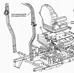 CUB CADET TANK S 60 spare parts