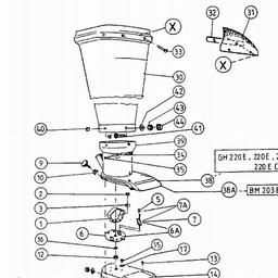 LAWNFLITE (2002) 220E SHREDDER spare parts