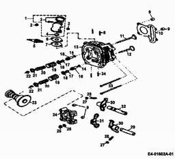 CUB CADET UT 180 spare parts