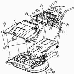 MTD WCM 84 spare parts