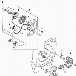 LAWNFLITE (2001) SR2504 spare parts